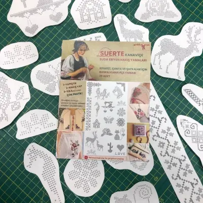 PRINTED EMBROIDERY PAPER KITS