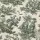 Duck Kumaş, Kırık Beyaz Üzeri Yeşil Fransız Köylüleri Desenli Kumaş